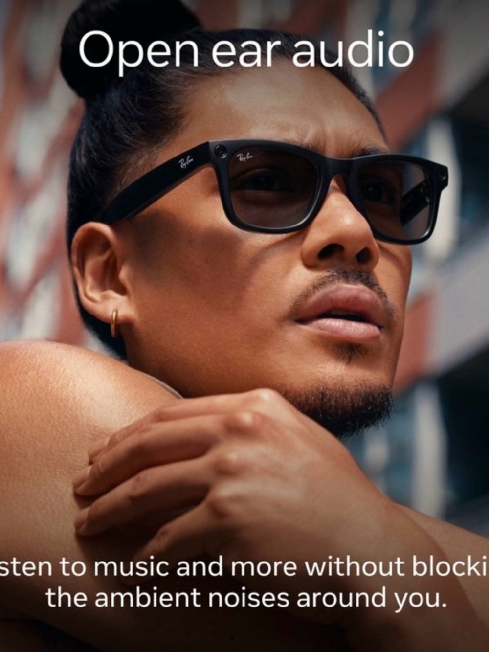 Ray-Ban Matte Black Frames with Green-Tinted Lenses - Picture 5 of 9